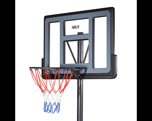 Стійка баскетбольна NILS ZDK321 305 см, чорно-сіра