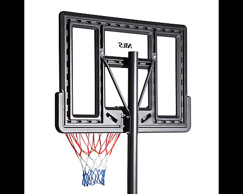 Стійка баскетбольна NILS ZDK321 305 см, чорно-сіра