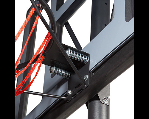 Стійка баскетбольна NILS ZDK321 305 см, чорно-сіра