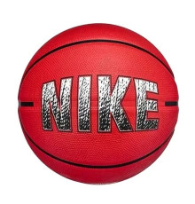 М'яч баскетбо Nike EVERYDAY PLAYGROUND 8P GRAPHIC DEFLATED розмір 5, червоно-чорний
