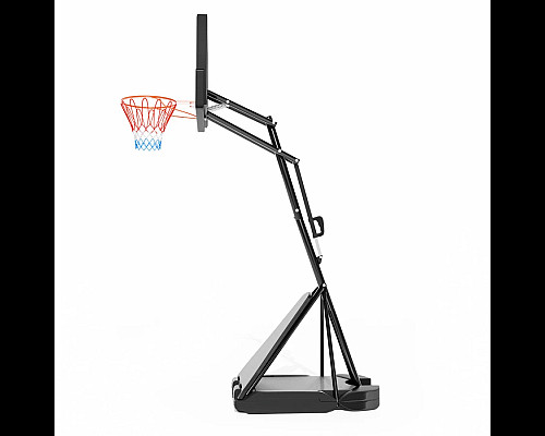 Стійка баскетбольна NILS ZDK520 305 см, чорна