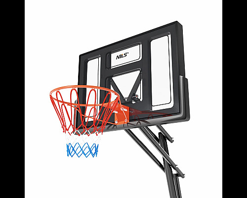 Стійка баскетбольна NILS ZDK520 305 см, чорна
