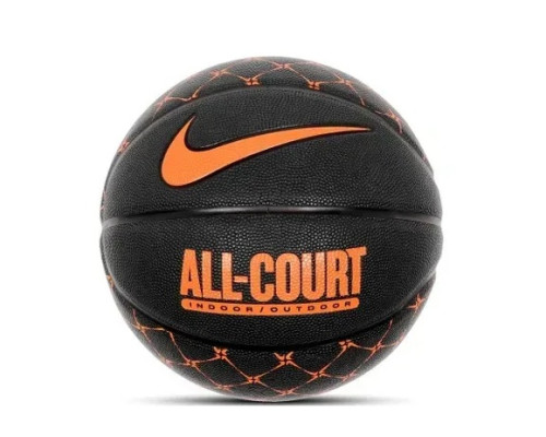 М'яч баскетбольний Nike EVERYDAY ALL COURT 8P GRAPHIC DEFLATED ANTHRACITE/TOTAL розмір 7