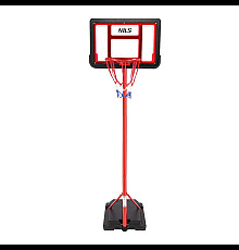 Стійка баскетбольна NILS ZDK881A 157 см, чнрвоно-чорна