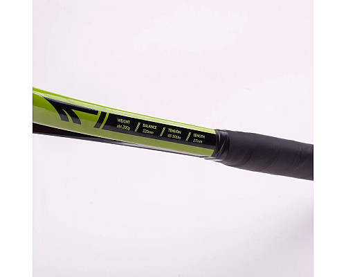 Ракетка для сквошу Dunlop Competition, чорно-зелена