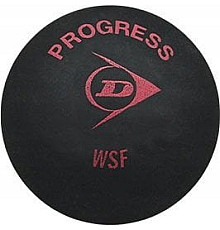М'ячі для сквошу Dunlop Progress 3 шт, чорні