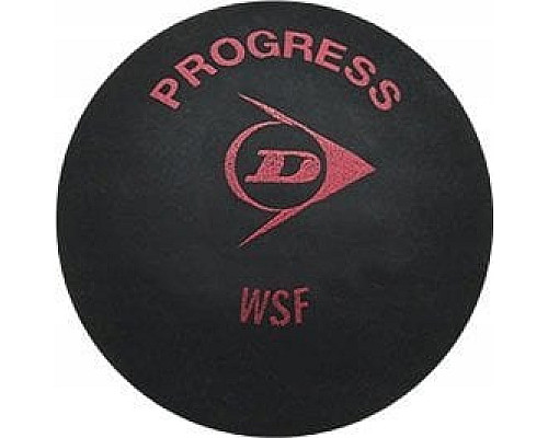 М'ячі для сквошу Dunlop Progress 3 шт, чорні
