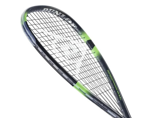 Ракетка для сквошу Dunlop APEX INFINITY NH, чорно-зелена