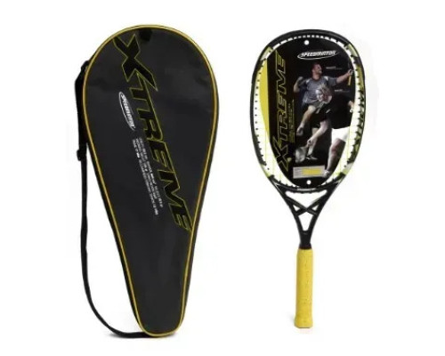 Ракетка для швидкісного бадмінтону Speedminton Xtreme Racket, чорно-жовта