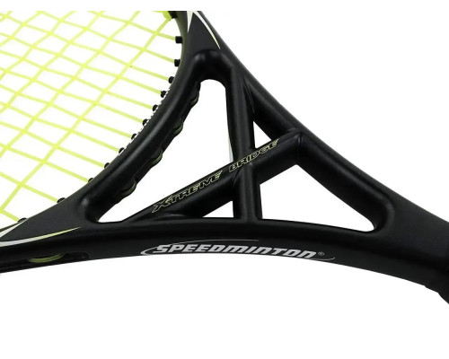 Ракетка для швидкісного бадмінтону Speedminton Xtreme Racket, чорно-жовта