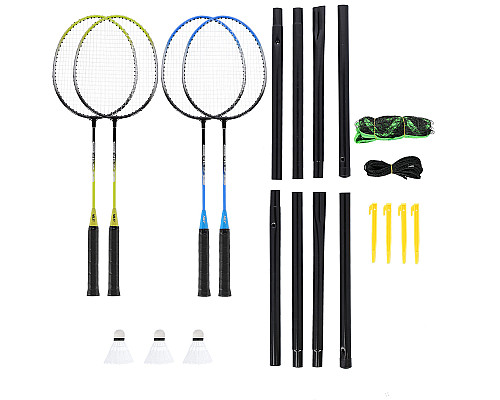 Набір для бадмінтону NILS NRZ014 блакитно-зелений