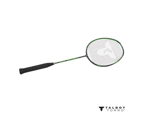 Ракетка для бадмінтону TALBOT-TORRO Isoforce 511, чорно-зелена
