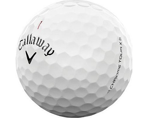 М'ячі для гольфу Callaway Chrome Tour X 12 шт, білі