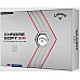 М'ячі для гольфу Callaway Chrome Soft X LS 12 шт, білі