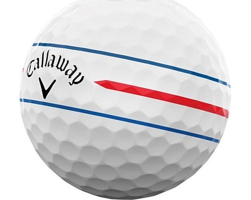 М'ячі для гольфу Callaway Chrome Tour Triple Track 12 шт, білі
