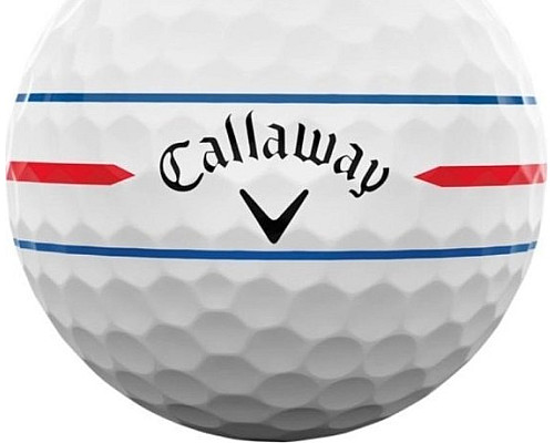 М'ячі для гольфу Callaway Chrome Tour Triple Track 12 шт, білі