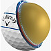 М'ячі для гольфу Callaway Chrome Tour Triple Track 12 шт, білі