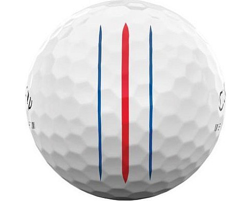 М'ячі для гольфу Callaway ERC Soft Triple Track 2023 3 шт, білі