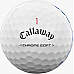 М'ячі для гольфу Callaway Chrome Soft Triple Track 2024 12 шт, білі
