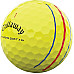М'ячі для гольфу Callaway Chrome Soft X Triple Track 3 шт, жовті