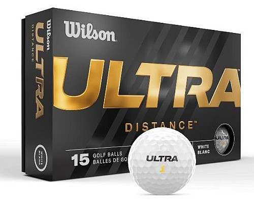 М'ячі для гольфу Wilson ULTRA Distance 2023 15 шт, жовті