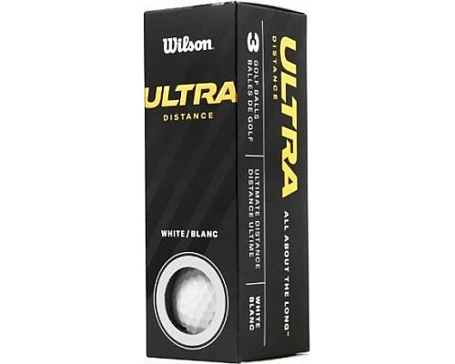 М'ячі для гольфу Wilson ULTRA Distance 2023 15 шт, жовті