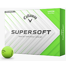 М'ячі для гольфу Callaway Supersoft 12 шт, зелені