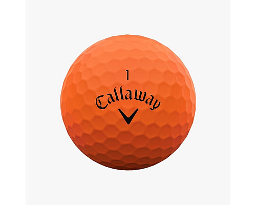 М'ячі для гольфу Callaway Supersoft 12 шт, помаранчеві