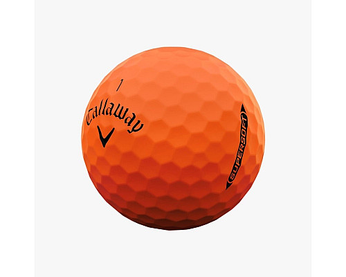 М'ячі для гольфу Callaway Supersoft 12 шт, помаранчеві
