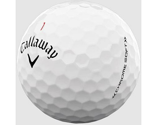 М'ячі для гольфу Callaway Supersoft 3 шт, білі