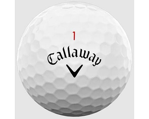 М'ячі для гольфу Callaway Chrome Soft X 3 шт, білі