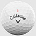 М'ячі для гольфу Callaway Chrome Soft X 3 шт, білі