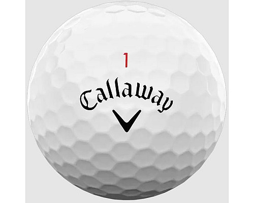 М'ячі для гольфу Callaway Chrome Soft  X LS 3 шт, білі