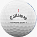 М'ячі для гольфу Callaway Chrome Soft Triple Track 2024 12 шт, білі