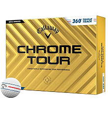 М'ячі для гольфу Callaway Chrome Tour TripleTrack 360 12 шт, білі