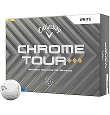 М'ячі для гольфу Callaway Chrome Tour Triple Diamond 2025 12 шт, білі