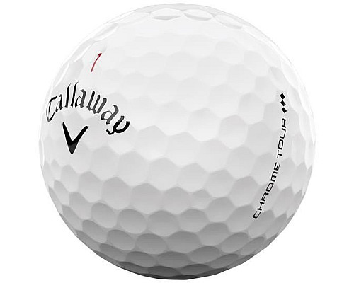М'ячі для гольфу Callaway Chrome Tour Triple Diamond 2025 12 шт, білі