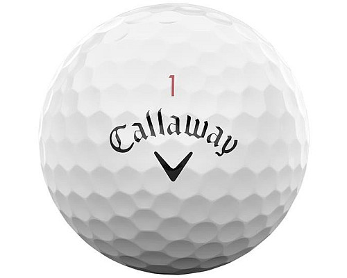 М'ячі для гольфу Callaway Chrome Tour Triple Diamond 2025 12 шт, білі