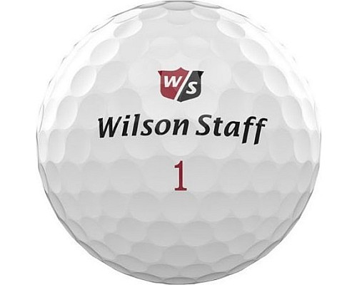 М'ячі для гольфу Wilson Staff DX2 Soft 12 шт, білі