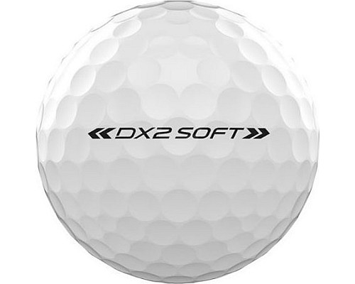 М'ячі для гольфу Wilson Staff DX2 Soft 12 шт, білі