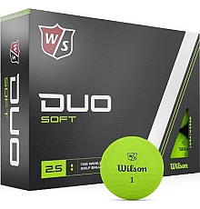 М'ячі для гольфу Wilson Staff Duo Soft 12 шт, зелені