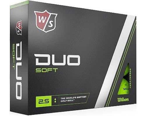 М'ячі для гольфу Wilson Staff Duo Soft 12 шт, зелені
