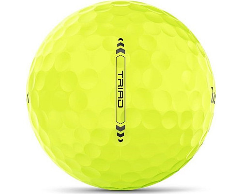М'ячі для гольфу Wilson Staff TRIAD 12 шт, жовті