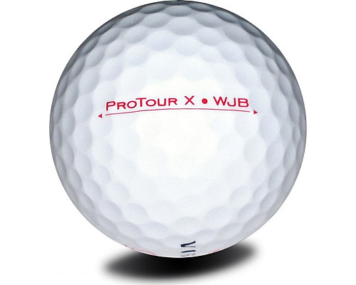 М'ячі для гольфу Vision PRO-TOUR X * WJB 12 шт, біло-червоний