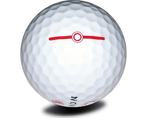 М'ячі для гольфу Vision PRO-TOUR X * WJB 12 шт, біло-червоний