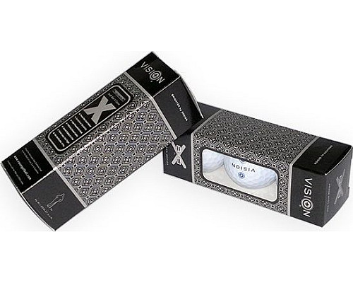 М'ячі для гольфу Vision PRO-TOUR X * WJB 12 шт, біло-сині