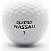 М'ячі для гольфу Nassau Quattro 12 шт, білі
