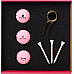 М'ячі для гольфу Toma Thank You Ladies Pack 3 шт, рожеві