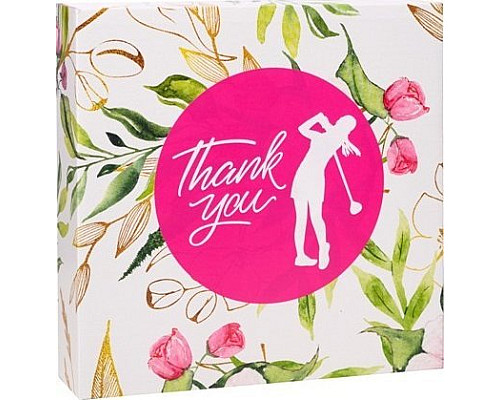 М'ячі для гольфу Toma Thank You Ladies Pack 3 шт, рожеві