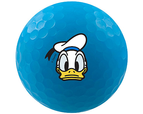 М'ячі для гольфу Volvik Disney Donald 4 шт, блакитно-сірі